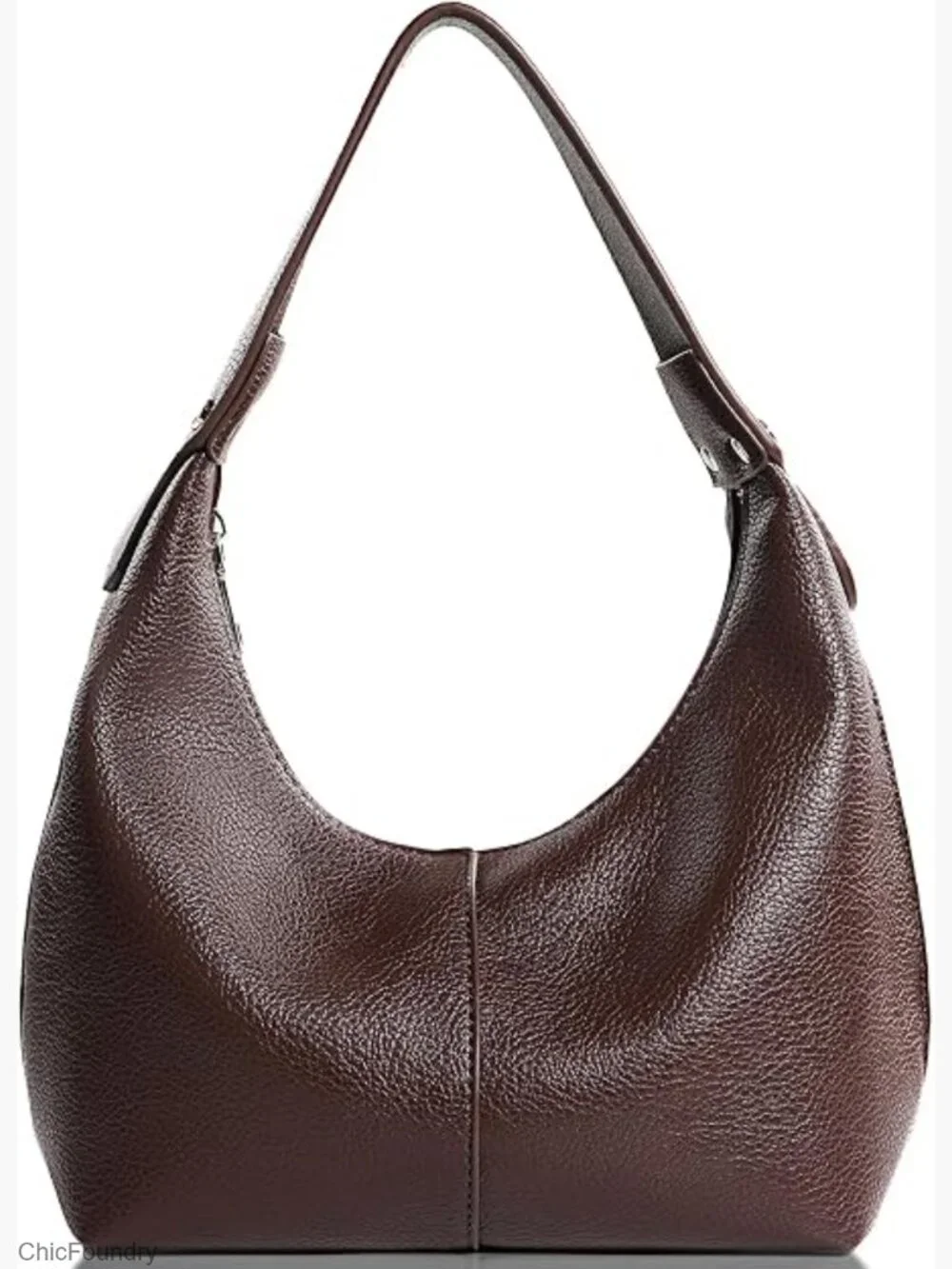 Vegan Leather Hobo Shoulder Bag Y2K Tote Purse for Women